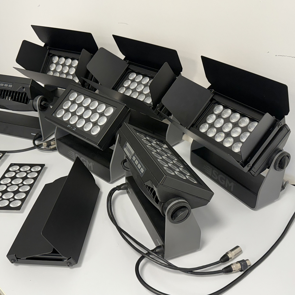 SGM P2 RGBW LED Wash Light 43° package