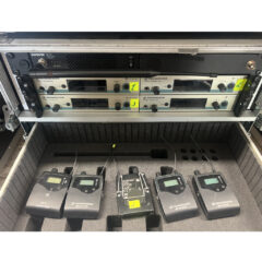 Sennheiser EW300 & Shure PA411 package