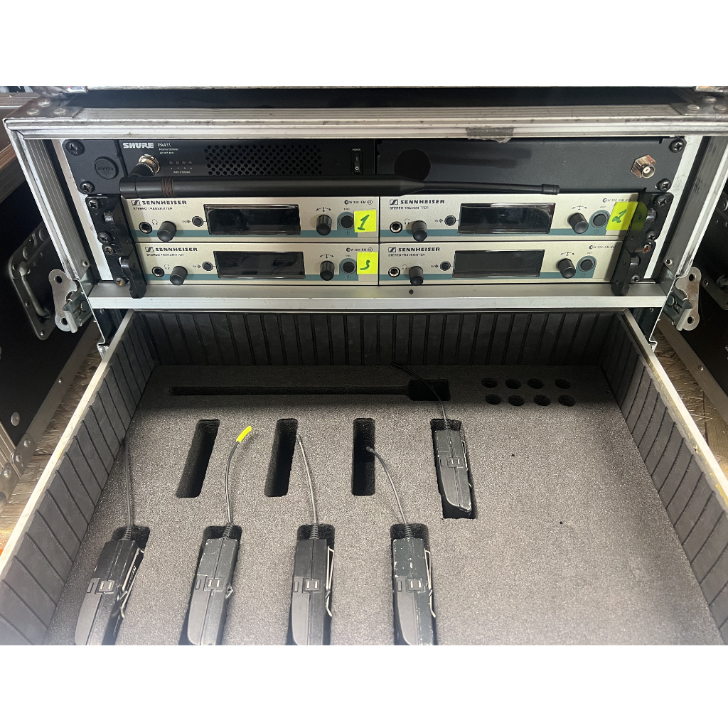 Sennheiser EW300 & Shure PA411 package