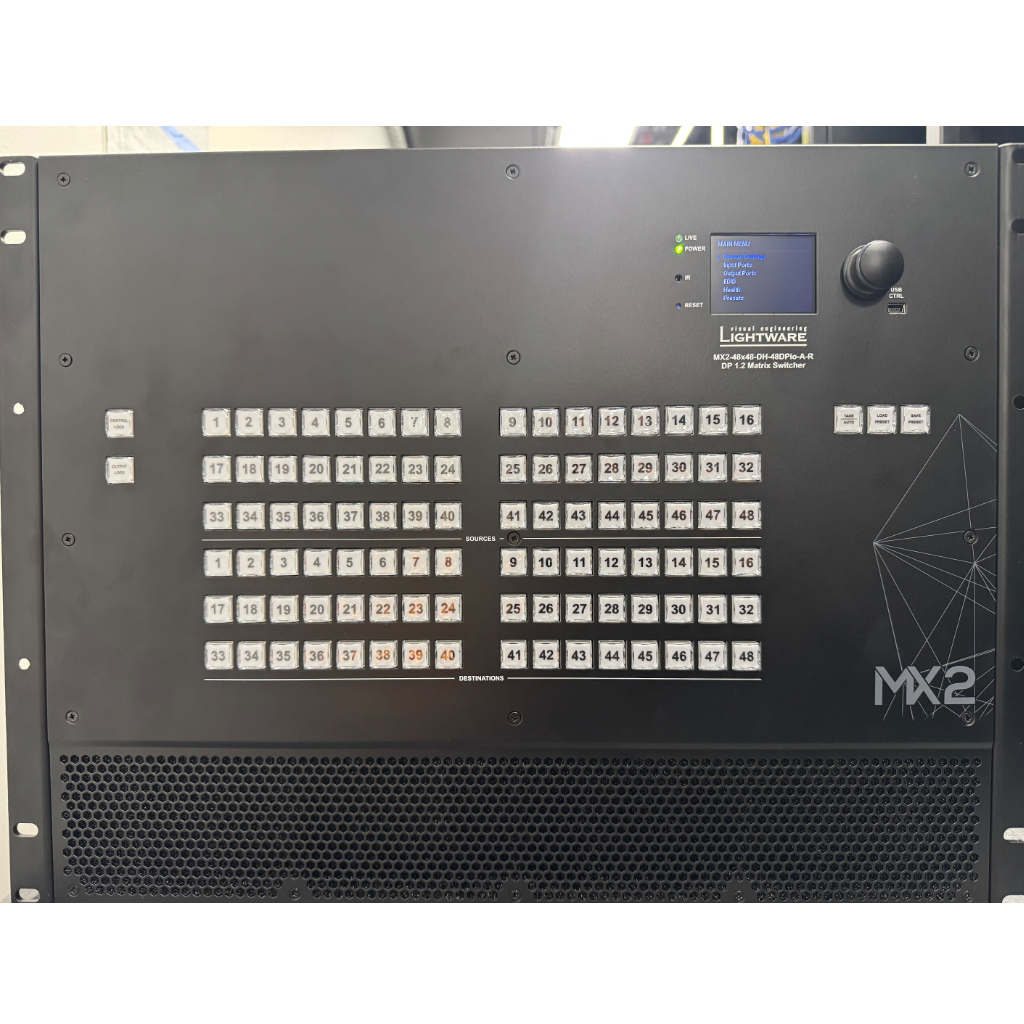 Lightware Display Port MX2-48x48-DH-48DPio-A-R