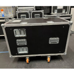 Used 19” 10u Shock Mount Flightcase for sale