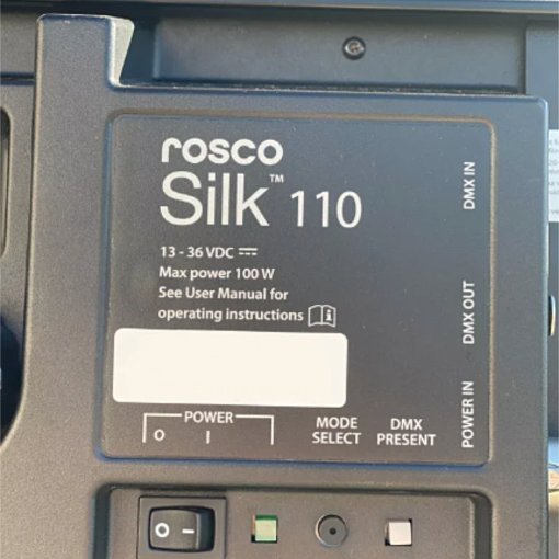 Used Rosco Silk 110 Led Panel Bi-Color for sale