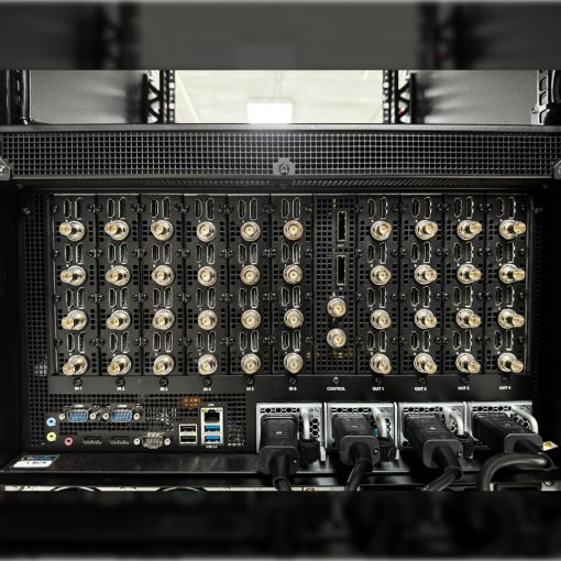 Used Christie Spyder X80-2416 4K switcher with DNF Shot for sale