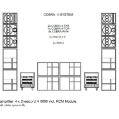 Used Dynacord Cobra 4 System for sale
