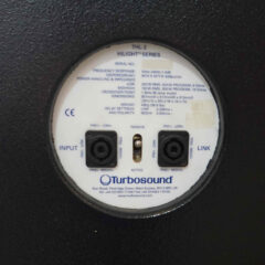 Used Turbosound THL2 & TH828.2 Sound system for sale
