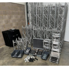 Used MILOS Quad Truss System 290mm x 290mm for sale