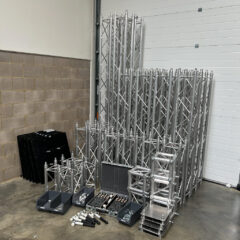 Used MILOS Quad Truss System 290mm x 290mm for sale