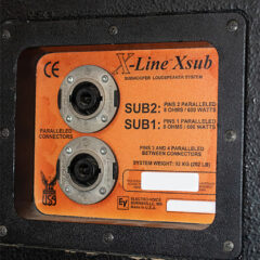 Used Electro Voice – XLC 127 DVX, XLC 215, XLC 118, X for sale
