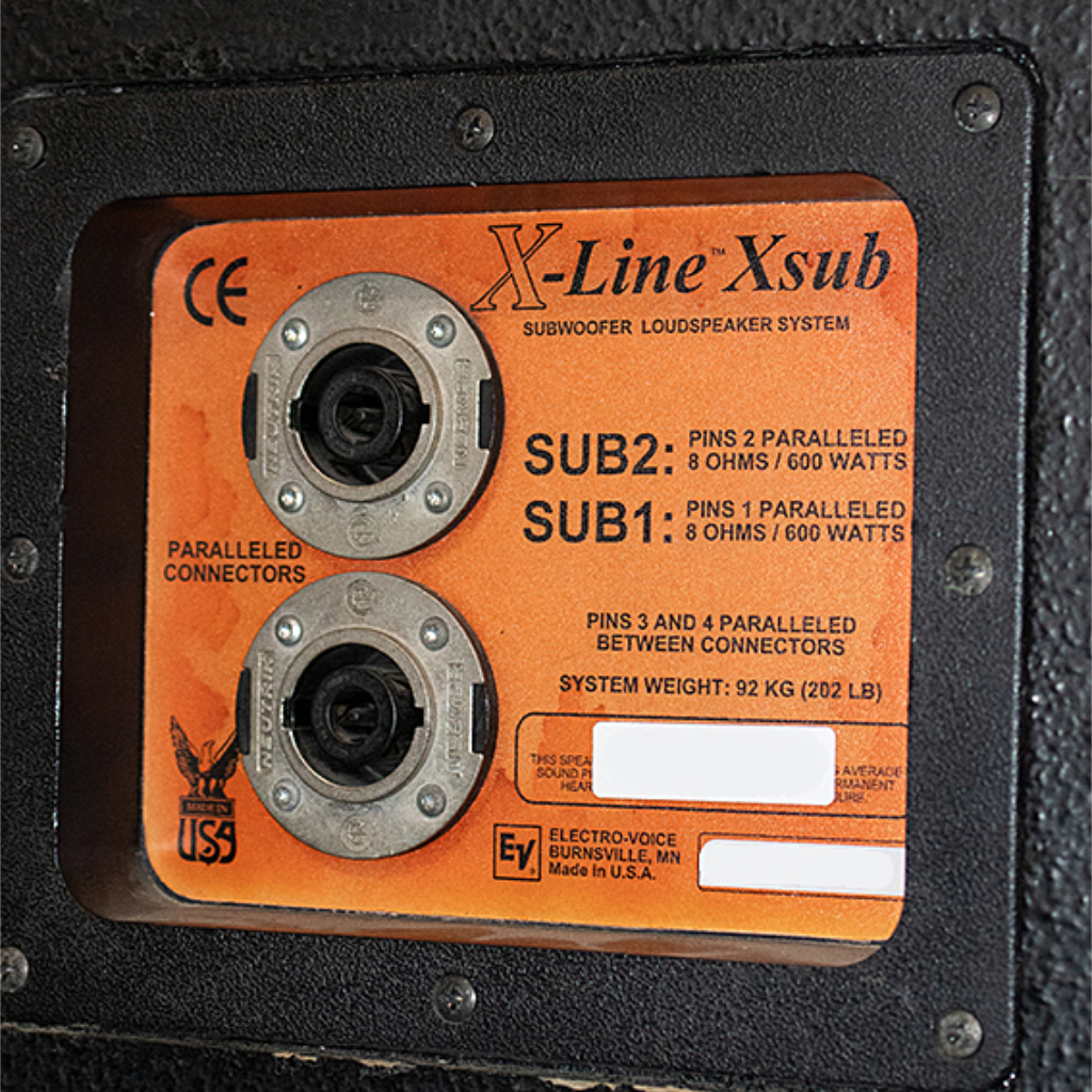 Used Electro Voice – XLC 127 DVX, XLC 215, XLC 118, X for sale