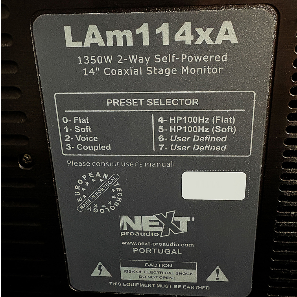 Used NEXT Pro-Audio LAm114xA for sale