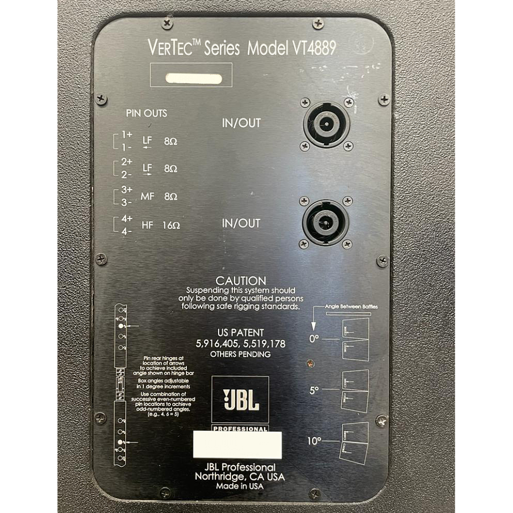 Used JBL VERTEC Line Array sound System for sale