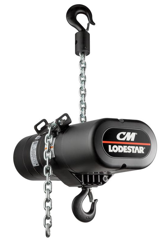 Used CM LODESTAR CHAIN MOTOR 1000 KG, 18 METERS for sale