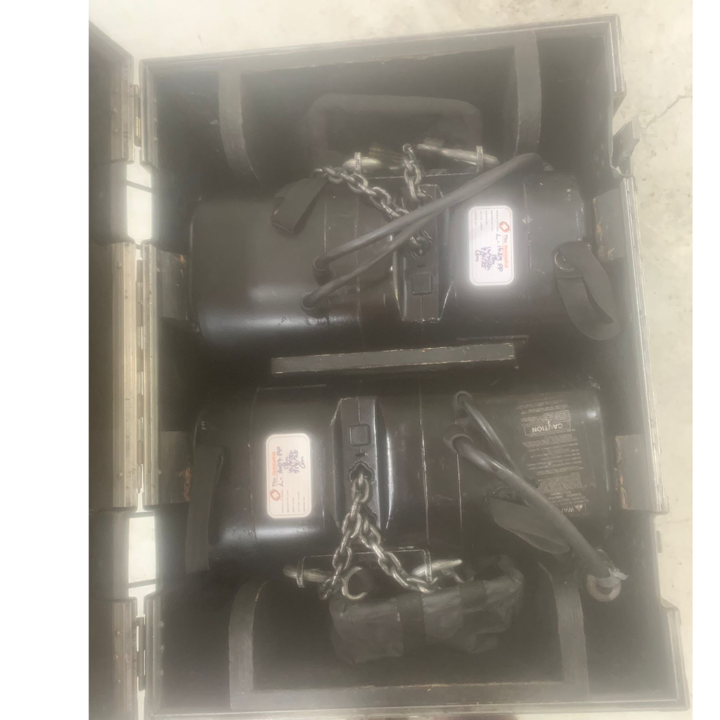 Used CM Lodestar classic 500kg 18m chain hoists for sale