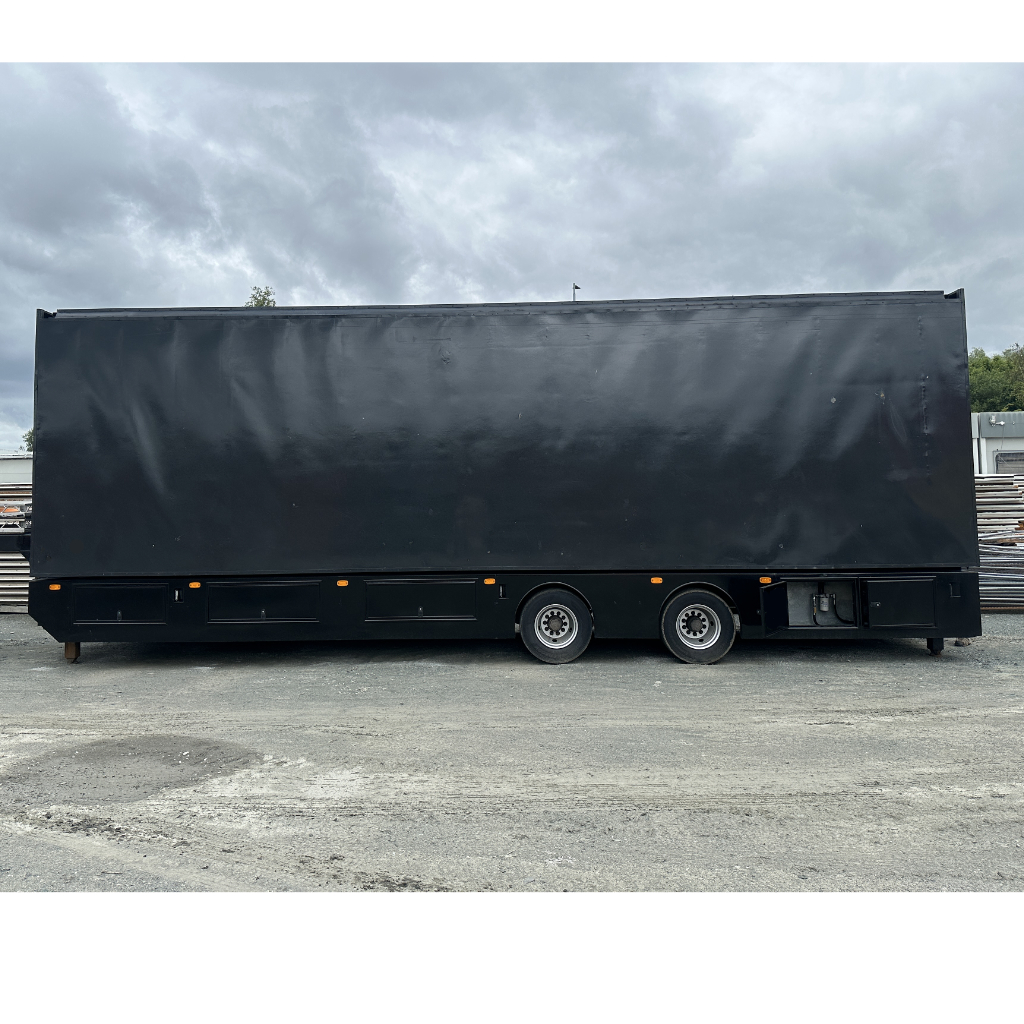 Used 10m x 8m mobile trailer concert stage for sale