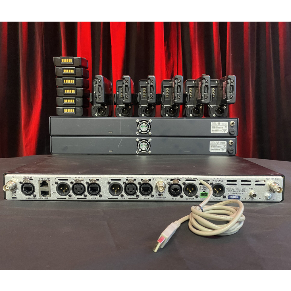 Used Radio Active Designs - UV-1G Wireless Intercom package for sale