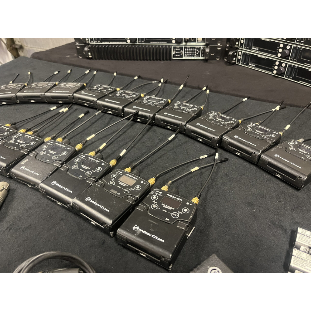 Used Wisycom MTK952/MPR50 16 Channel IEM Package for sale