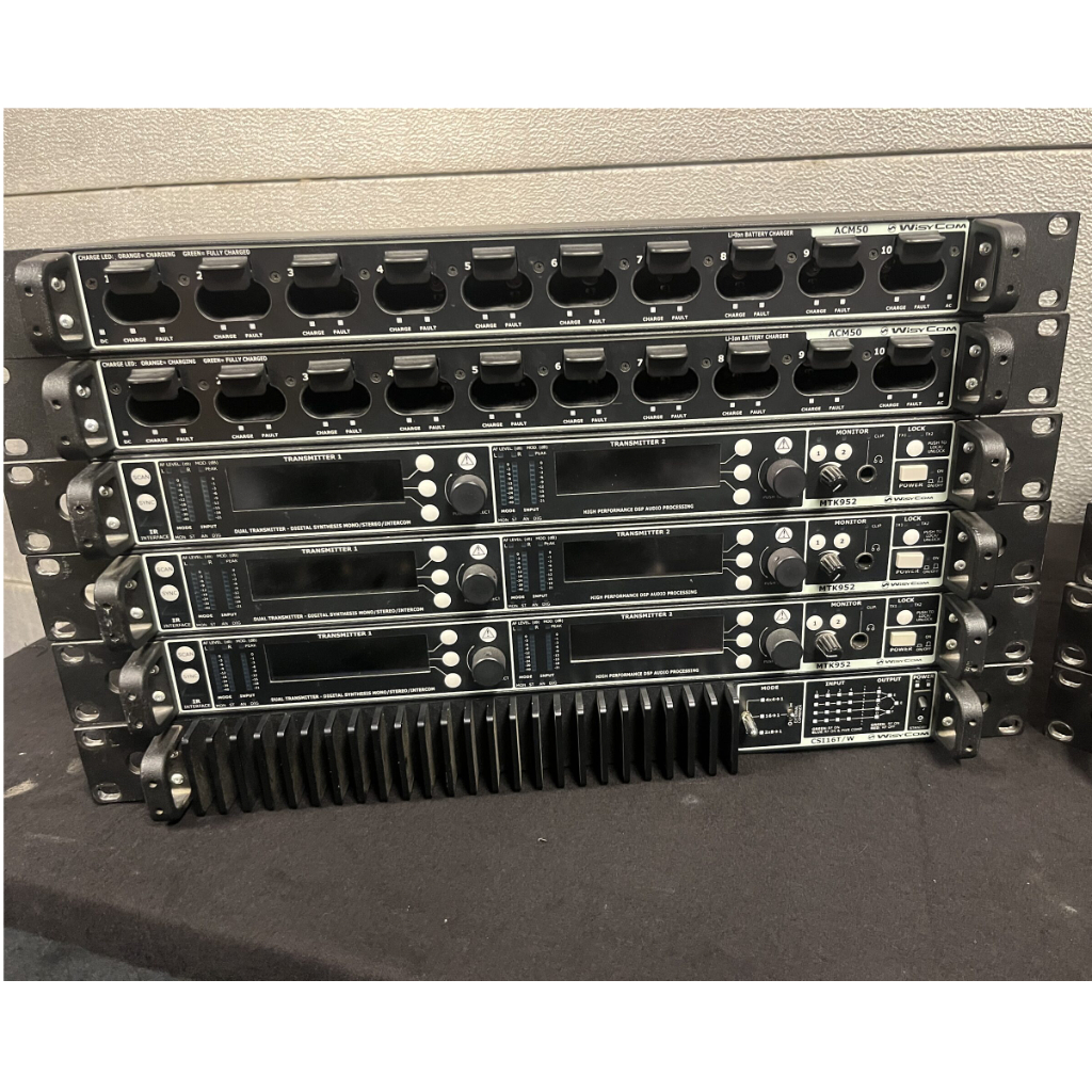 Used Wisycom MTK952/MPR50 16 Channel IEM Package for sale