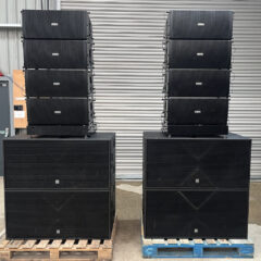 Used FBT Muse Line Array Package for sale