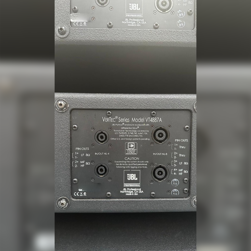 Used JBL VERTEC VT4887A SET for sale