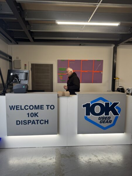 End of the line - our dispatch area