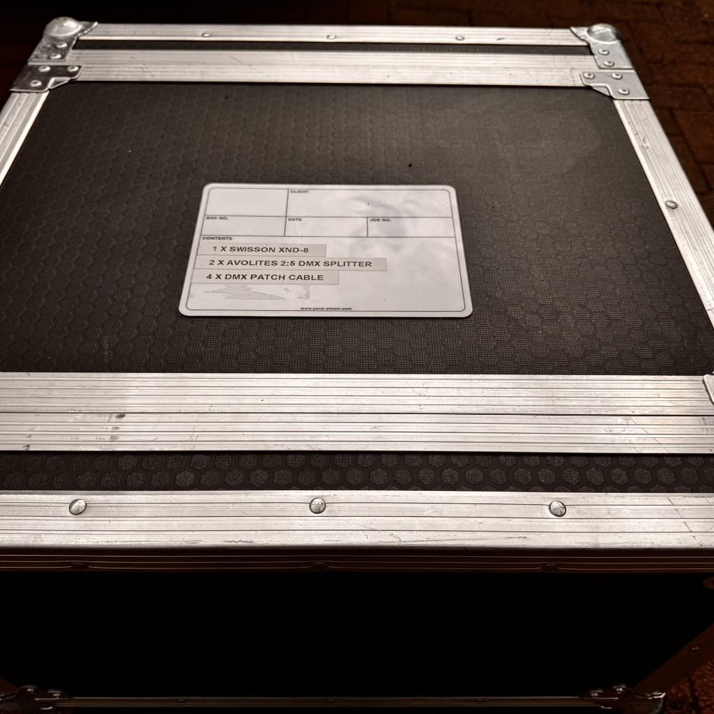 Used Swisson XND-8 Node and Avolites DMX Rack for sale