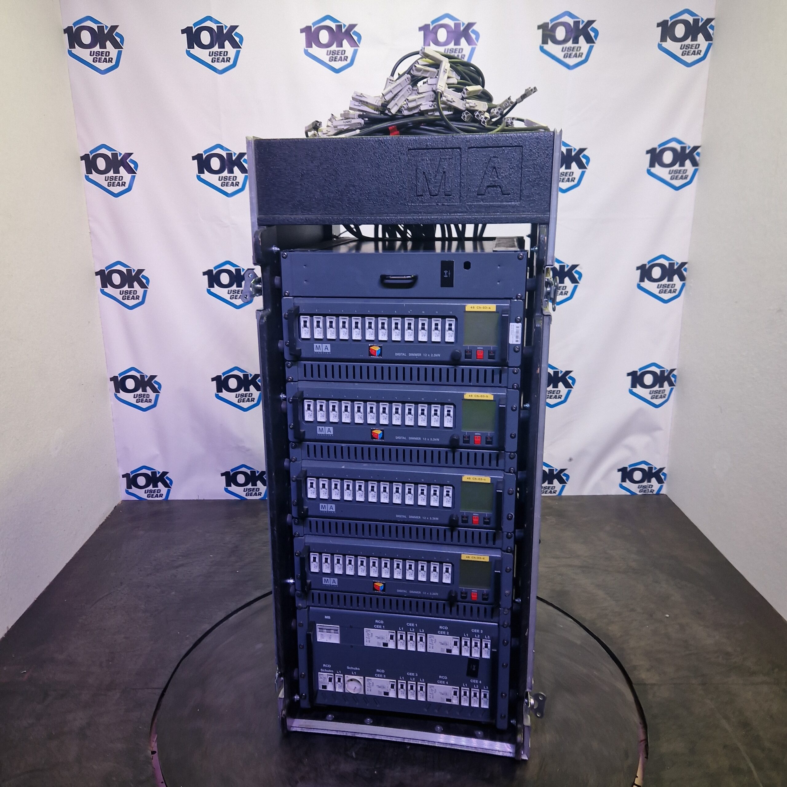 Used Dimmer 48x 2.3kVA MA Lighting Rack for sale