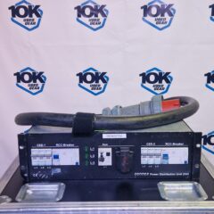 Used Distro rackmount 125/3phase in (2) 63/3 phase out for sale