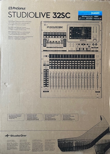 PreSonus StudioLive Series III 32SC & 1602 Digital Audio Mixers
