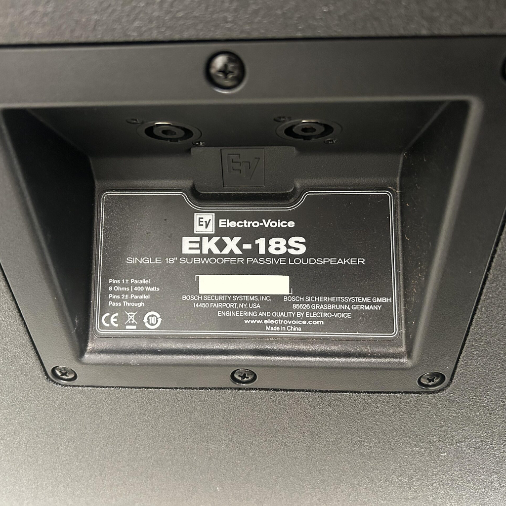 Used Electro-Voice EKX-18S Passive Subwoofers for sale