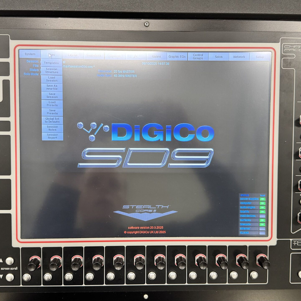 Used DiGiCo SD9 Core 2 for sale