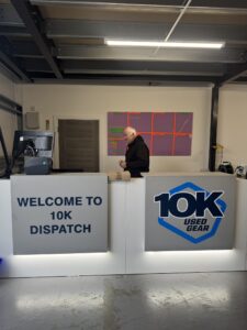 End of the line - our dispatch area