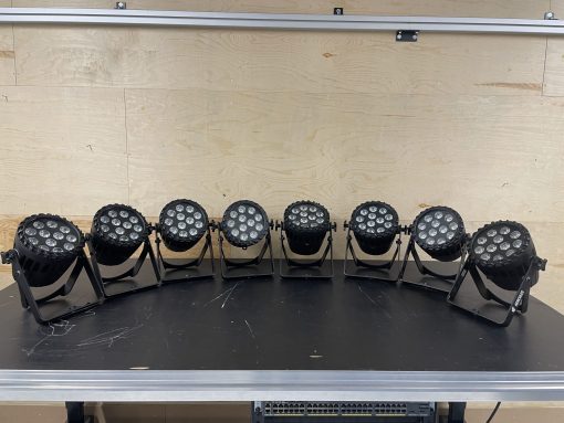Used CLF Hercules RGBWYUV LED par for sale