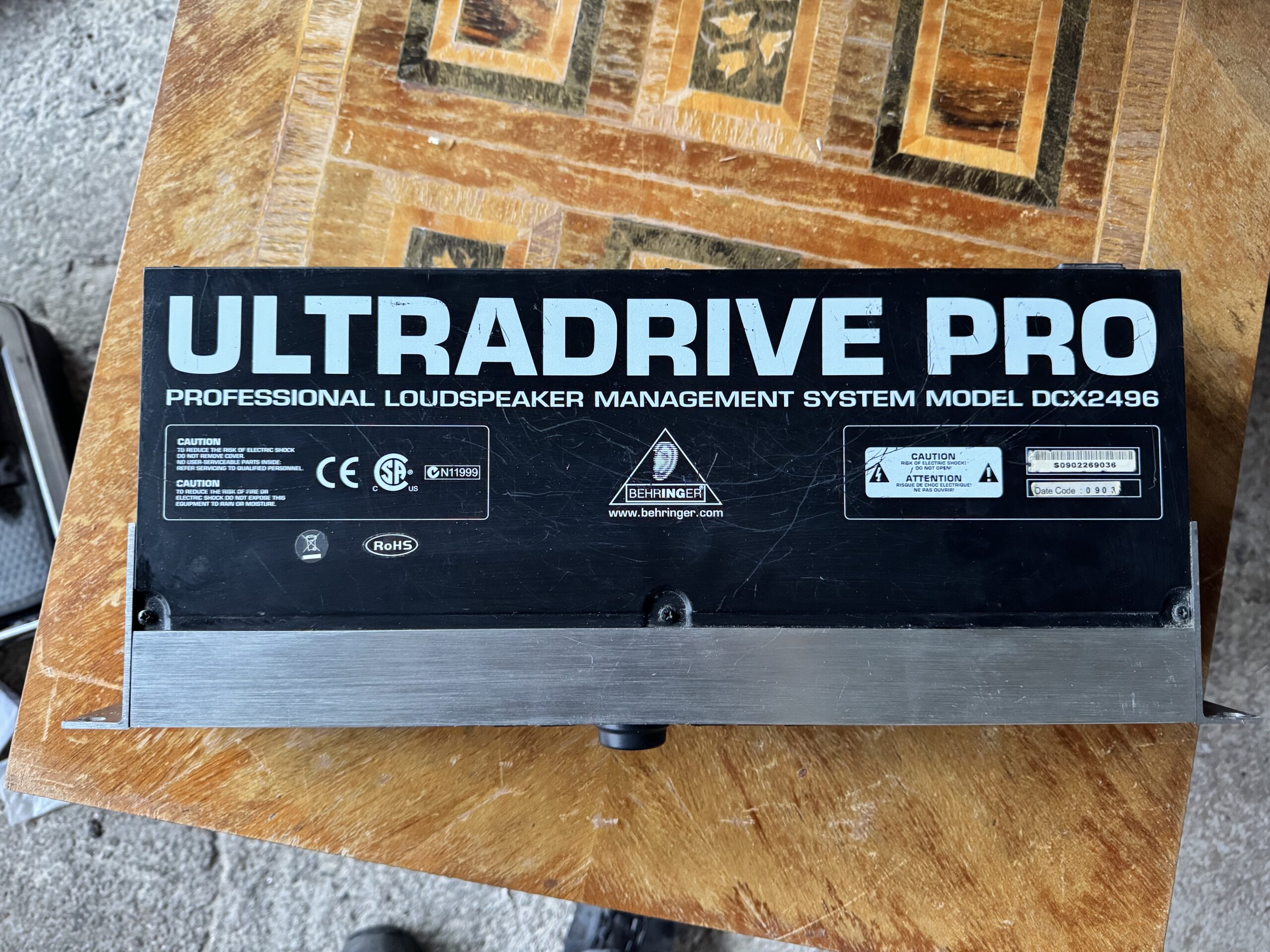 Used Behringer DCX2496 Ultradrive Pro for sale