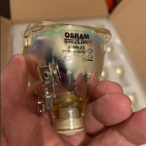 Used OSRAM Sirius HRI 330w X8 for Clay Paky SHARPY PLUS lamp 54739, 54738 for sale