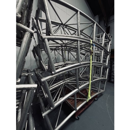 Used LiteStructures Medium Duty 52cm Truss Circle - 10m OD (Silver) for sale