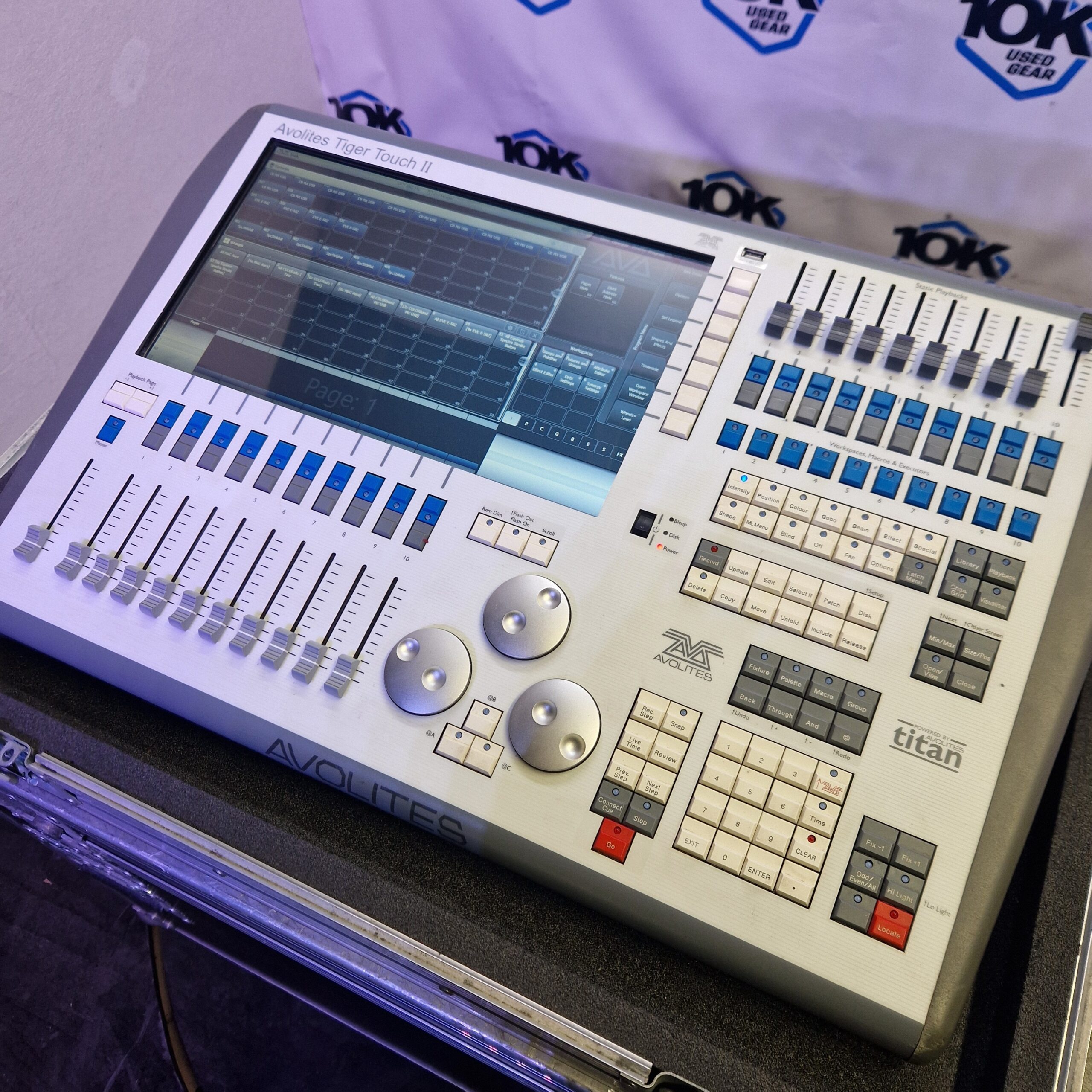Avolites Tiger Touch II – Buy now from 10Kused