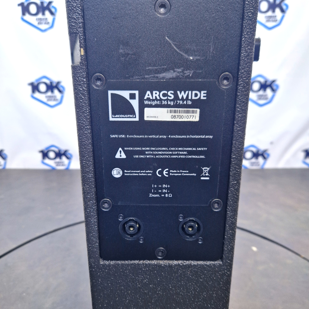 Used L-Acoustics ARCS Wide Speaker for sale