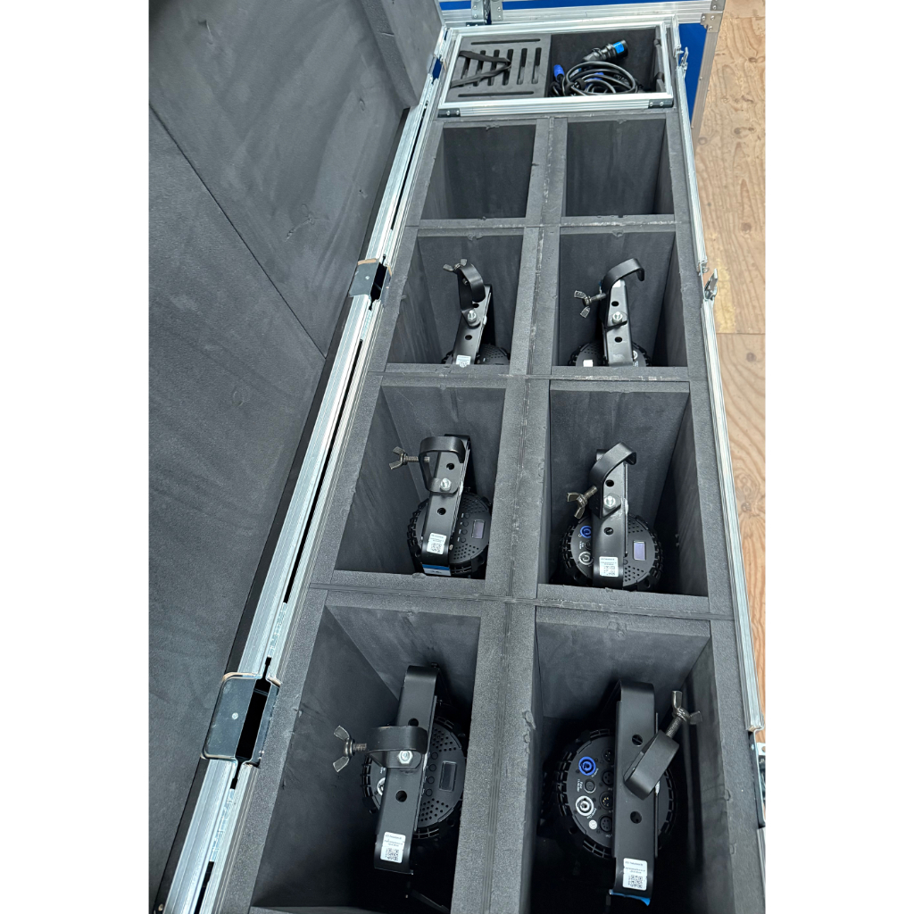 Used 24 x Chauvet Ovation P-56FC LED Parcan for sale
