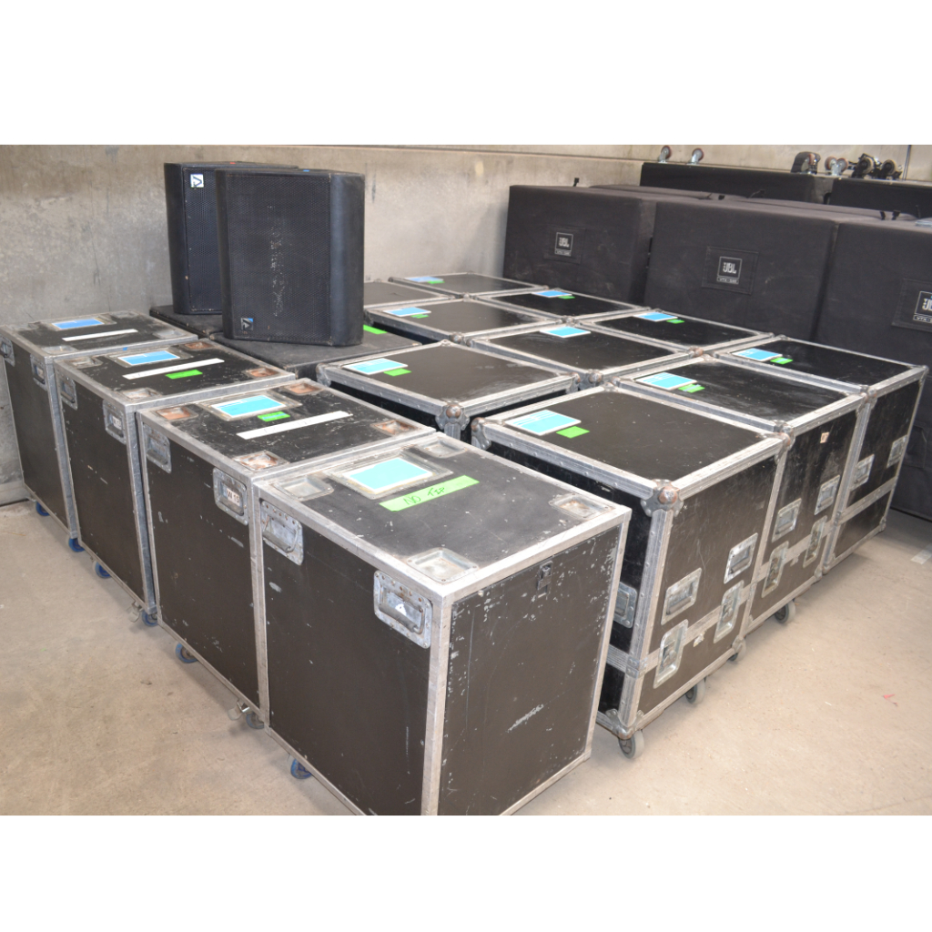 Used Audio Analysts 112 wedge monitor package for sale