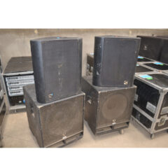 Used Audio Analysts 112 wedge monitor package for sale