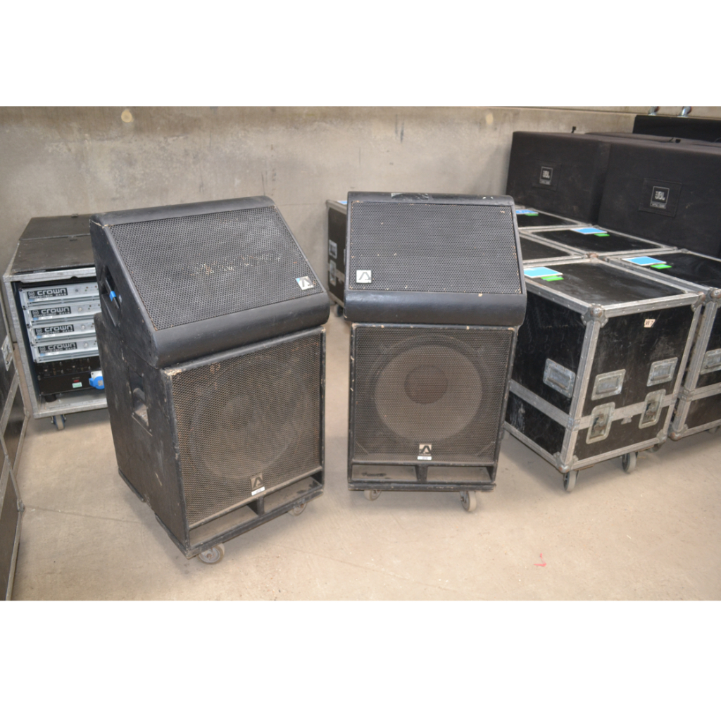 Used Audio Analysts 112 wedge monitor package for sale