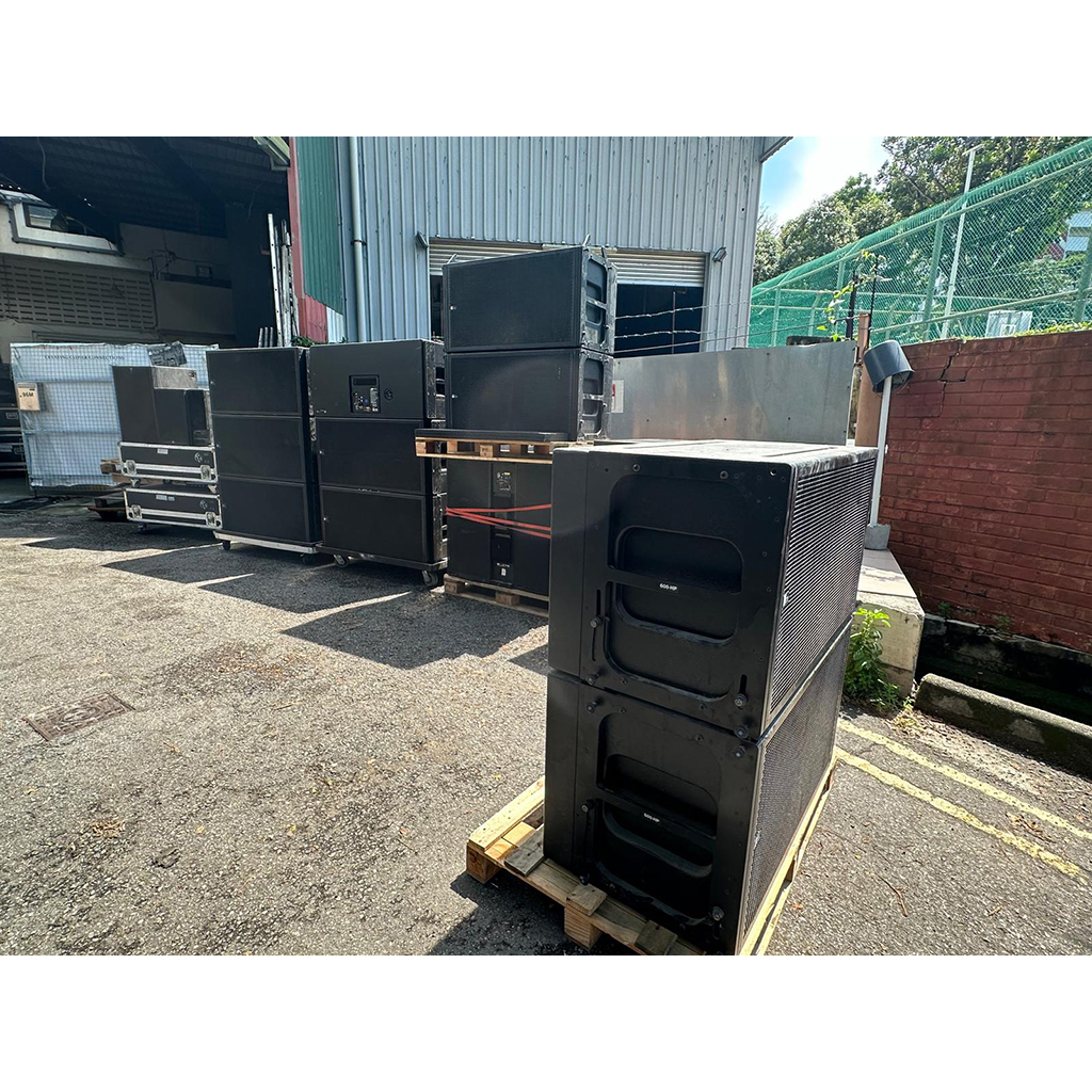 Used Meyer Sound package including MICA line array set for sale