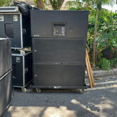 Used Meyer Sound package including MICA line array set for sale