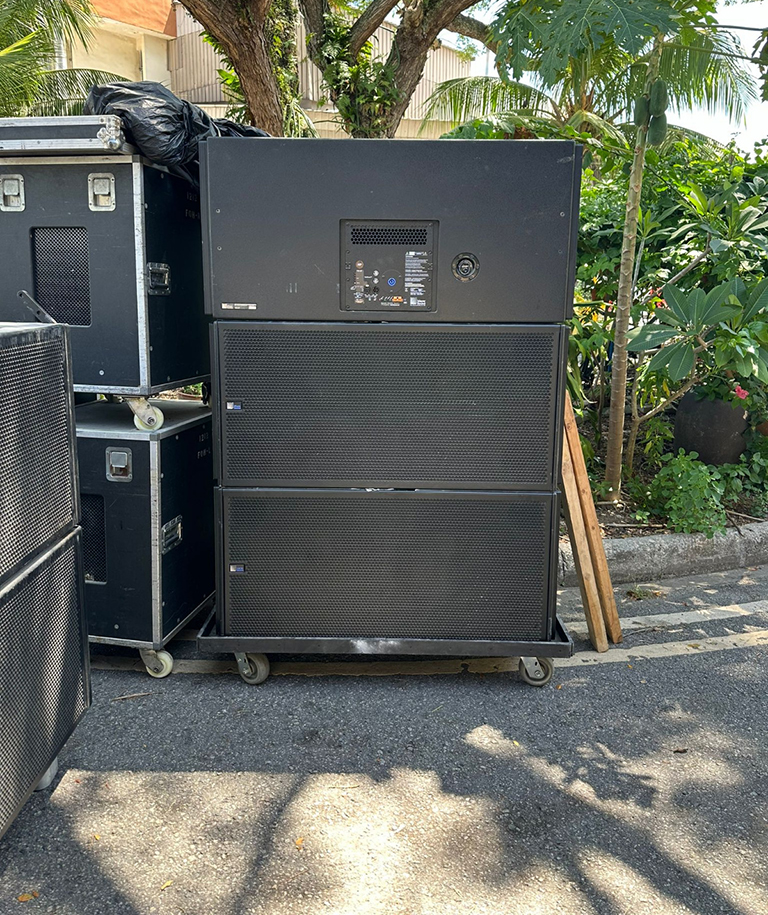 Used Meyer Sound package including MICA line array set for sale
