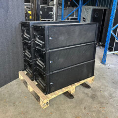 Used Meyer Sound package including MICA line array set for sale