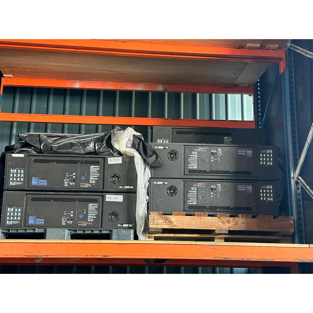 Used Meyer Sound package including MICA line array set for sale
