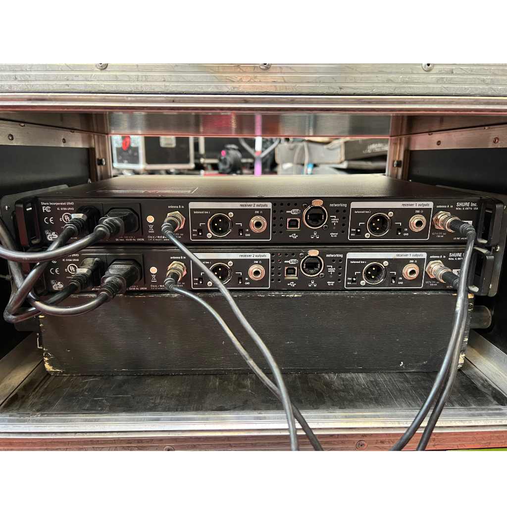 Used Shure UR4D & Beta58 set for sale