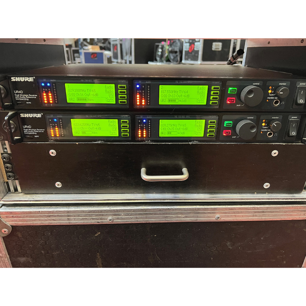 Used Shure UR4D & Beta58 set for sale