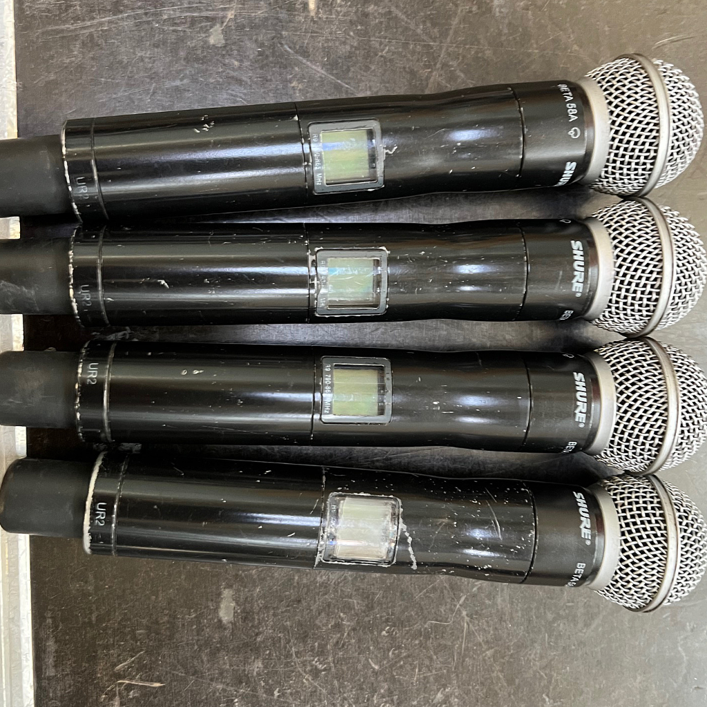 Used Shure UR4D & Beta58 set for sale