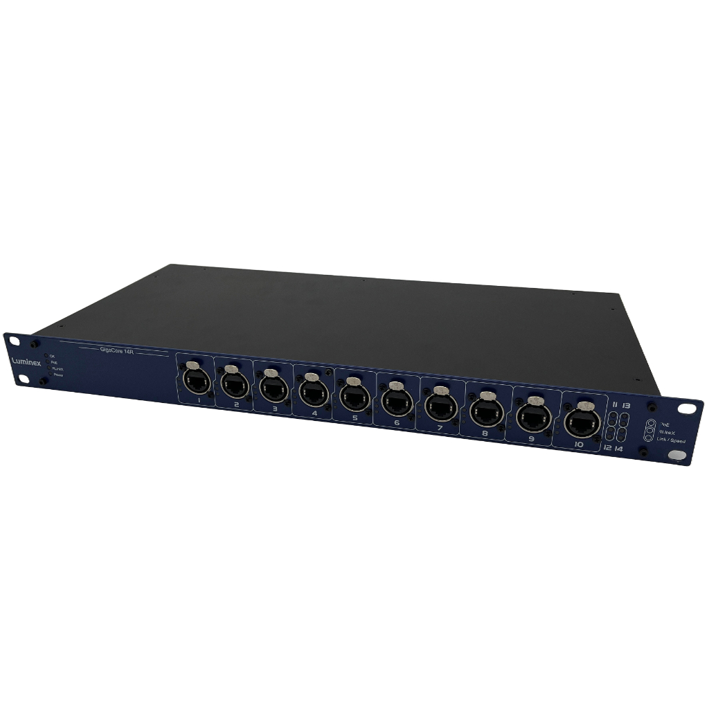 Used Luminex GigaCore 14R Ethernet Switch for sale